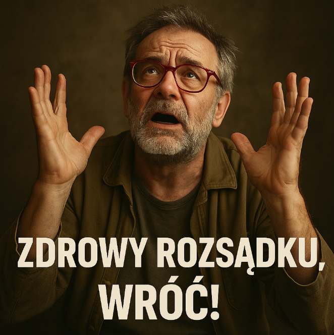 Kraj absurdu: wiatraki w mózgu, patrole z tiktoka i Tusk z kompasem we mgle